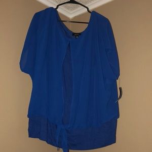 Blue blouse